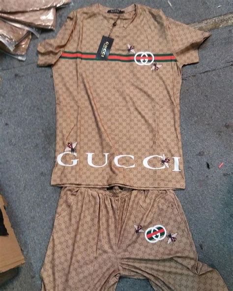 gucci shirt and shorts set|gucci shorts women.